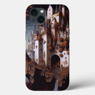 Funda Para iPhone 13 Fantasy Castle Fantasy Art Funda-Mate iPhone Estuc