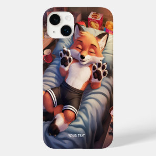 Funda Para iPhone 14 Plus De Case-Mate Fantasy Cuse Bebé Fox Sleeping
