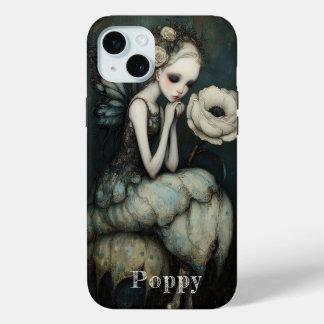 Funda Para iPhone 15 Mini Fantasy Gothic Whimsical Fairy Dark  Personalized