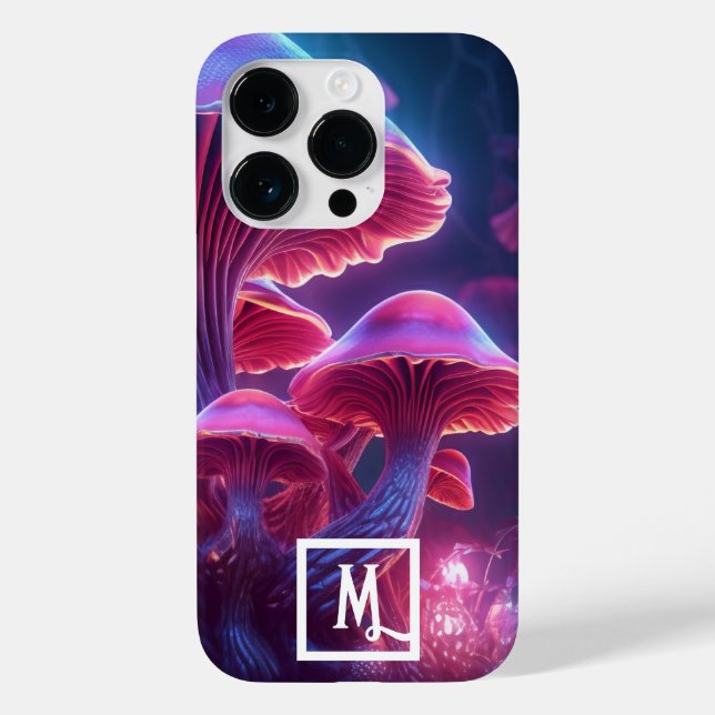 Funda De Case-Mate Para iPhone Fantasy Mushroom (Reverso )