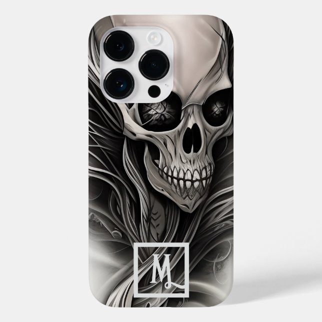 Funda De Case-Mate Para iPhone Fantasy Skull (Reverso )