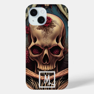 Funda Para iPhone 15 Fantasy Skull