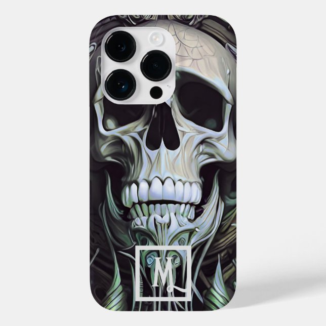 Funda De Case-Mate Para iPhone Fantasy Skull (Reverso )