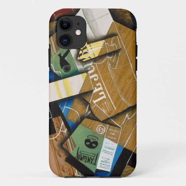 Funda De Case-Mate Para iPhone Fantomas, 1915 (aceite en lona) (Reverso)
