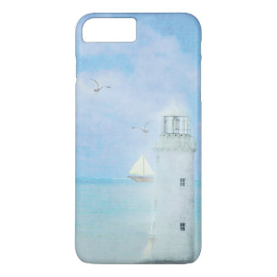 Funda Para iPhone 8 Plus/7 Plus faro blanco con velero