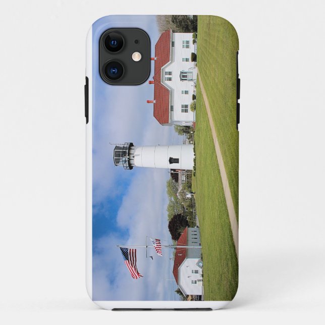 Funda De Case-Mate Para iPhone Faro Chatham, Massachusetts de Cape Cod (Reverso)