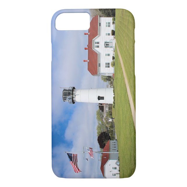 Funda De Case-Mate Para iPhone Faro Chatham, Massachusetts de Cape Cod (Reverso)