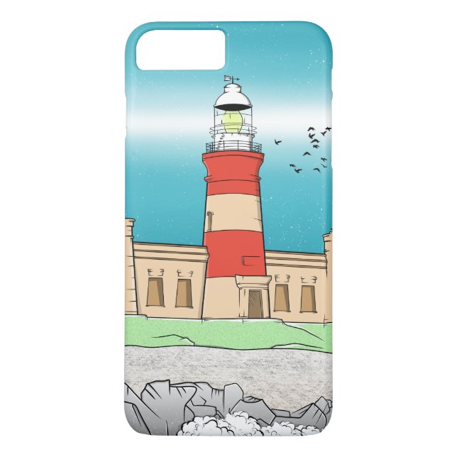Funda De Case-Mate Para iPhone Faro de Cape Agulhas (Reverso)