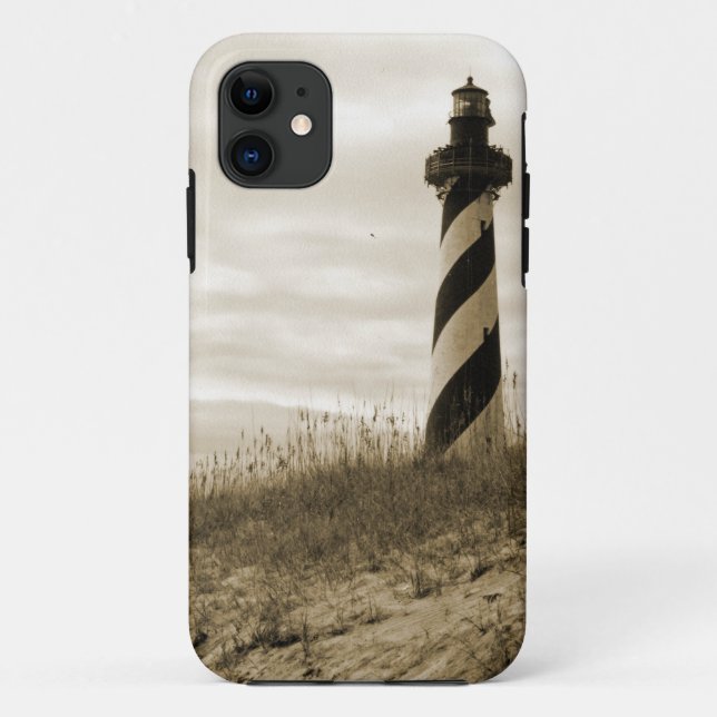 Funda De Case-Mate Para iPhone Faro de Cape Hatteras (Reverso)