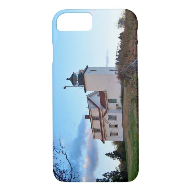 Funda De Case-Mate Para iPhone Faro de Fort Point, Maine (Reverso)
