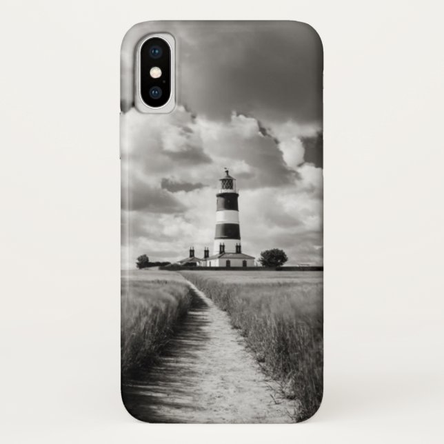 Funda De Case-Mate Para iPhone Faro de Happisburgh (Reverso)