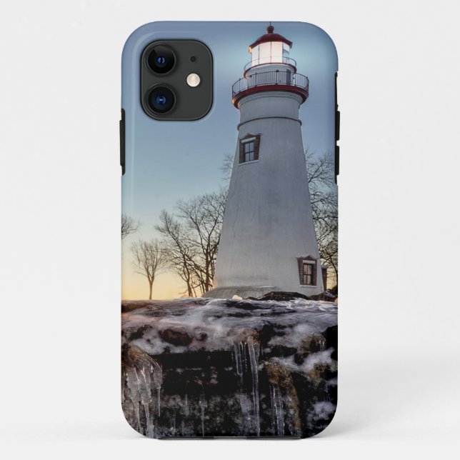 Funda De Case-Mate Para iPhone Faro de Marblehead (Reverso)