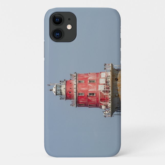 Funda De Case-Mate Para iPhone Faro de Miah Maull Shoal (Reverso)