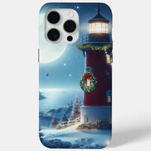 Funda Para iPhone 15 Pro Max Faro de Navidades náuticos