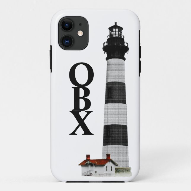 Funda De Case-Mate Para iPhone Faro de OBX (Reverso)