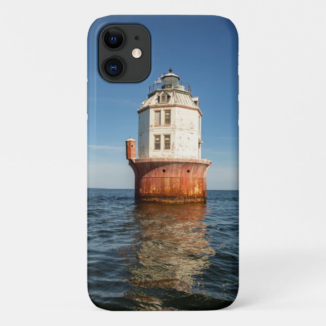 Funda De Case-Mate Para iPhone Faro de punto sin punto (Reverso)