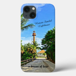 Funda Para iPhone 13 Faro Faro de la Florida en la isla de Sanibel