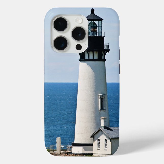 Funda De Case-Mate Para iPhone Faro hermoso (Reverso )