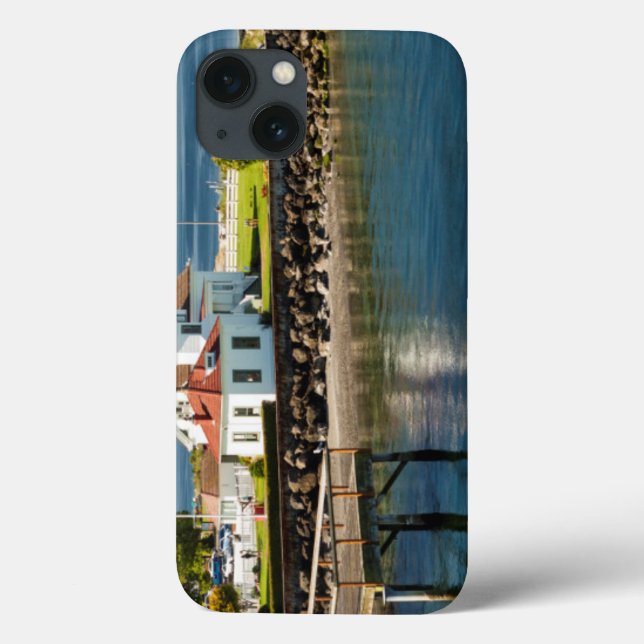 Funda De Case-Mate Para iPhone Faro Mukilteo, Mukilteo, Washington, EE. UU. (Reverso)