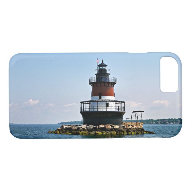 Funda De Case-Mate Para iPhone Faro Plum Beach, estuche para iPhone Rhode Island (Reverso (horizontal))