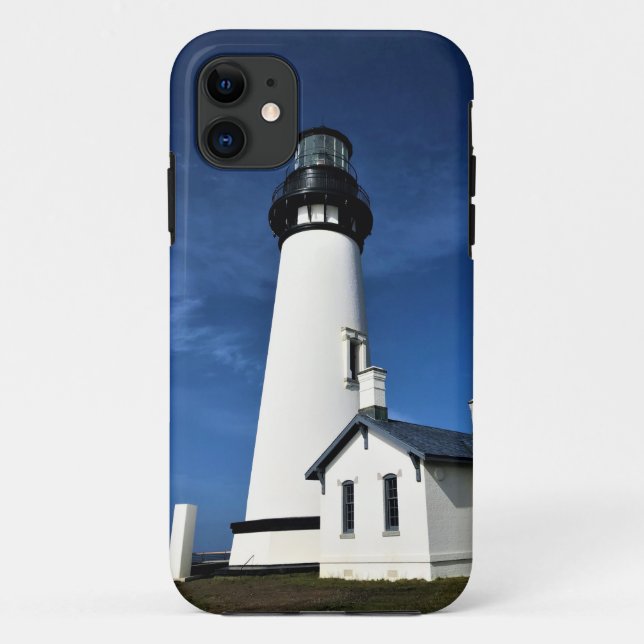 Funda De Case-Mate Para iPhone Faro Yaquina Head, Newport, Oregón (Reverso)