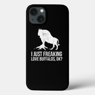 Funda Para iPhone 13 Fascinante amor Buffaloes Disfraces de búfalo Love