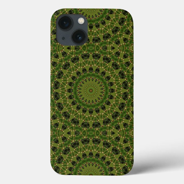 Funda De Case-Mate Para iPhone Fascination mushroom kaleidoscope (Reverso)