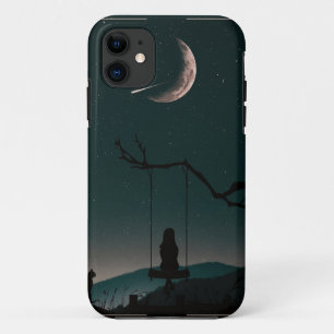 Funda Para iPhone 11 Fases lunares para teléfonos cósmicos celestes