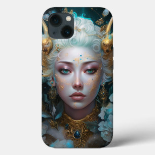 Funda Para iPhone 13 Faun Elf Woman Fantasy Art