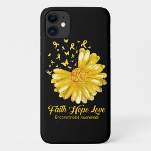 Funda Para iPhone 11 Fe Esperanza Amor Conciencia de Endometriosis