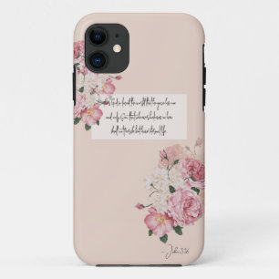 Funda Para iPhone 11 Fe Sabiduría Encapsulada Rosa Rubor