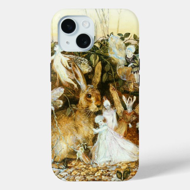 Funda De Case-Mate Para iPhone Fe y conejo (Reverso )