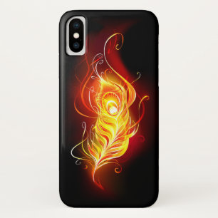 Funda Para iPhone X Feather Peacock