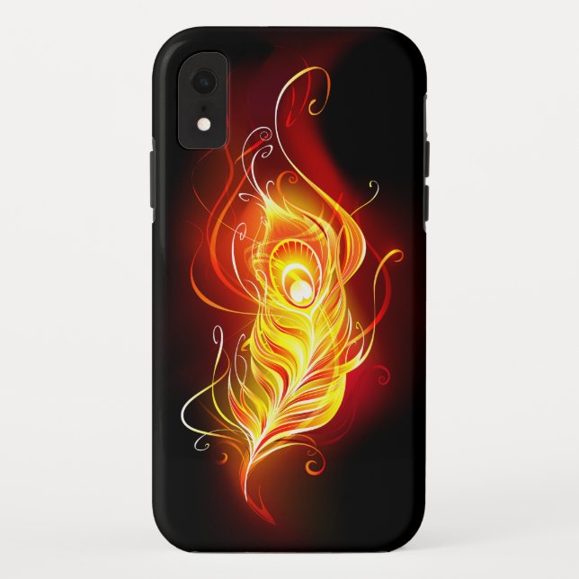 Funda De Case-Mate Para iPhone Feather Peacock (Reverso)