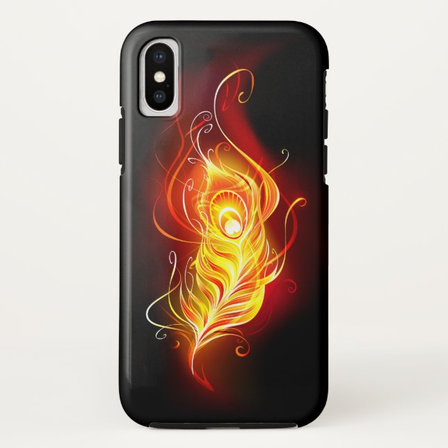 Funda De Case-Mate Para iPhone Feather Peacock (Reverso)