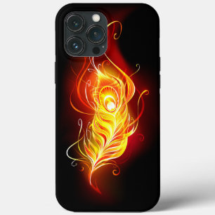 Funda Para iPhone 13 Pro Max Feather Peacock
