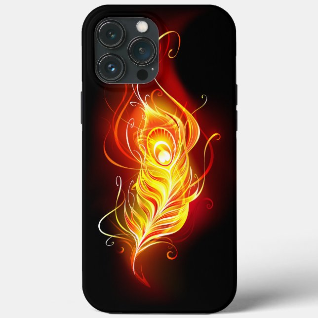 Funda De Case-Mate Para iPhone Feather Peacock (Reverso )