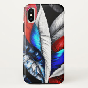 Funda Para iPhone X Feathers de Estados Unidos