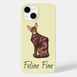 Funda Para iPhone 14 De Case-Mate Feline Fine