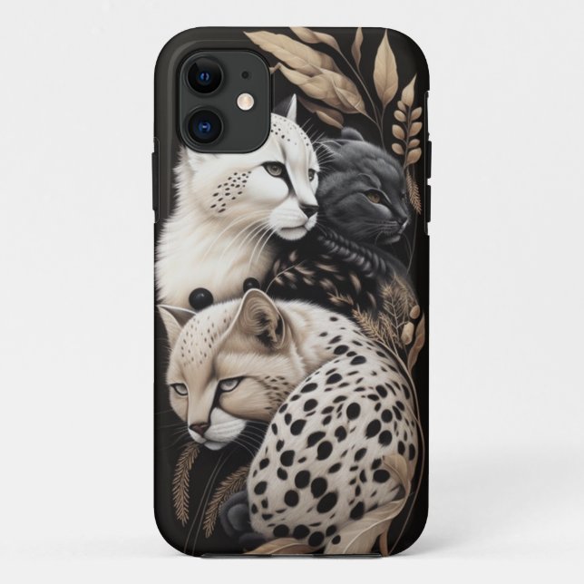 FUNDA DE Case-Mate PARA iPhone FELINE FINESE #1 (Reverso)