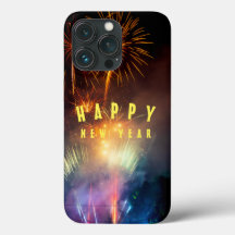 Feliz año nuevo caso de iphone