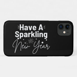 Funda Para iPhone 11 Feliz Año Nuevo, un año nuevo deslumbrante