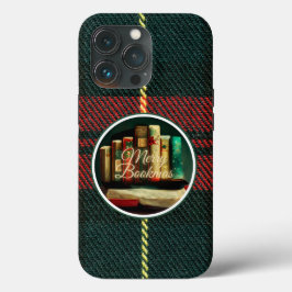Funda Para iPhone 13 Pro Feliz Bookmas, lectores y amantes de los libros