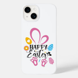 Funda Para iPhone 14 De Case-Mate Feliz Conejo De Pascua Con Huevos De Pascua
