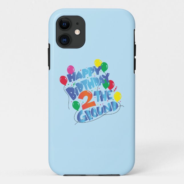 Funda De Case-Mate Para iPhone Feliz cumpleaños (Reverso)