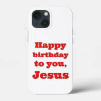Feliz cumpleaños, Jesús, regalo de Navidades