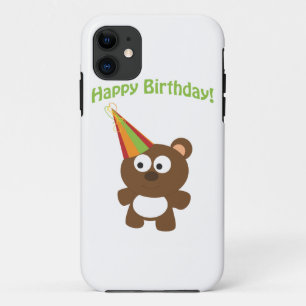 Funda Para iPhone 11 ¡Feliz cumpleaños! Osito
