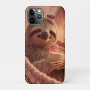 Funda Para iPhone 11 Pro Feliz descanso en una hamaca