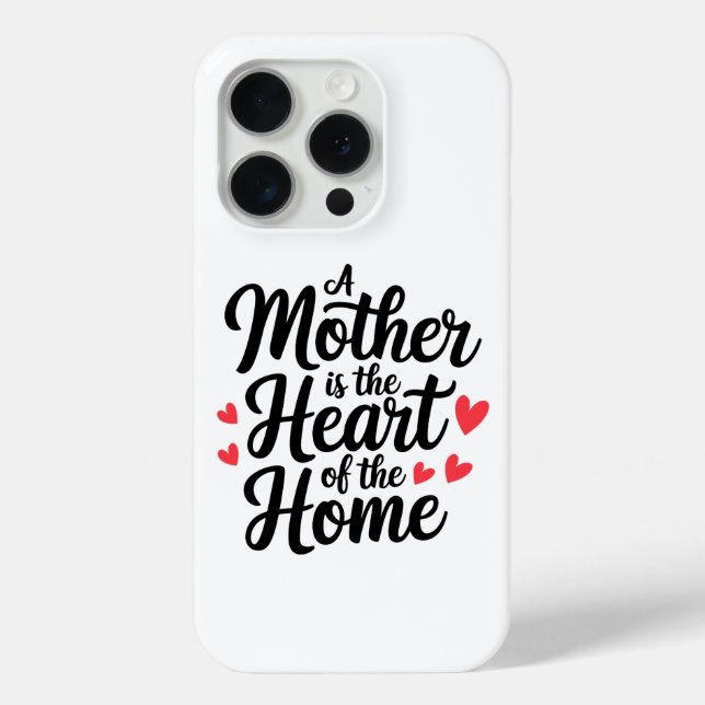 Funda De Case-Mate Para iPhone Feliz Día de la Madre (Reverso )