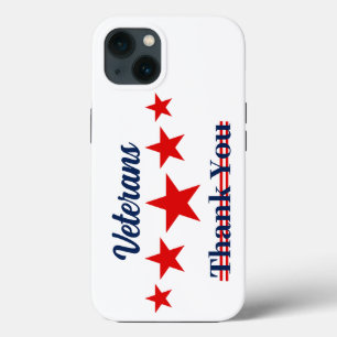 Funda Para iPhone 13 Feliz Día de los Veteranos